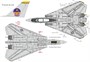 UR72138  декали  F-14A Tomcat VF-21 Lancer, with stencils  (1:72) 2000002141082