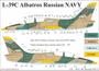 UR72140  декали  L-39С Albatros Russian NAVY with stencils  (1:72) 2000002149354