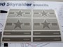 UR72151  декали  AD-6 (A-1H) Skyraider stencils (white)  (1:72) 2000002149378