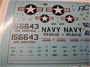 UR72161  декали  RA-5C Vigilante RVAH-12 USS Saratoga, with stencils  (1:72) 2000002141181
