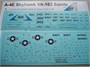 UR72171  декали  A-4E Skyhawk "Hanoi Hilton - guests from VA-163" with stencils  (1:72) 2000002141211