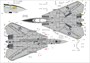 UR7218  декали  F-14A Tomcat VF-124 with stencils  (1:72) 2000002141280