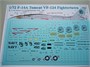 UR7218  декали  F-14A Tomcat VF-124 with stencils  (1:72) 2000002141280