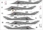 UR72196  декали  F-117A Nighthawk "Desert Storm Pt.4 with stencils  (1:72) 2000002141402