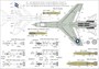 UR72197  декали  F-8 Crusader stencils  (1:72) 2000002141419