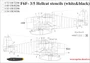 UR72206  декали  F6F-3/5 Hellcat stencils  (1:72) 2000002141488