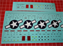 UR72211  декали  P-47D Thunderbolt stencils with USAF insignia  (1:72) 2000002149323