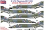 UR72218  декали  F-4M Phantom-II FGR.2, British Phantoms Pt.1  (1:72) 2000002141570