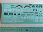 UR72228  декали  P-51B/C Mustang Blue Nose with stencils  (1:72) 2000002141662