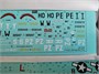 UR72228  декали  P-51B/C Mustang Blue Nose with stencils  (1:72) 2000002141662
