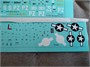 UR72228  декали  P-51B/C Mustang Blue Nose with stencils  (1:72) 2000002141662