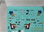 UR72231  декали  F-16CJ Fighting Falcon USAF Pt.2 with stencils  (1:72) 2000002141693