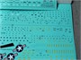 UR72232  декали  F-8E Crusader VF-211 Checkmates Pt.2 with stencils  (1:72) 2000002141709