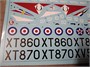 UR72233  декали  F-4K Phantom-II FG.1 British Phantoms Pt.8, no stencils  (1:72) 2000002141716