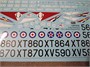 UR72233  декали  F-4K Phantom-II FG.1 British Phantoms Pt.8, no stencils  (1:72) 2000002141716
