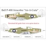 UR72239  декали  P-400 Airacobra Air-A-Cutie with stencils  (1:72) 2000002141761