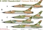 UR72247  декали  F-105D Thunderchief Vietnam War  Pt,2 with stencils  (1:72) 2000002141815
