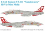 UR72248  декали  F-14A Tomcat VF-111 Pt.1 Supeer CAG and Miss Molly  (1:72) 2000002141822