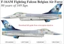 UR72260  декали  F-16AM Fighting Falcon BAF 80 Years 349 Sqn.  (1:72) 2000002141945