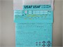 UR72262  декали  F-105G Wild Weasel Vietnam War Pt.2  (1:72) 2000002141969