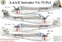 UR72273  декали  A-6A/E Intruder VA-75 Pt.I with stencils  (1:72) 2000002172796