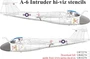 UR72274  декали  A-6 Intruder Hi-Viz stencils  (1:72) 2000002172826