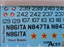 UR72300  декали  F-16A/B Netz pt.2 operation Babylon & Top Aces  (1:72) 2000002185727
