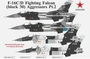 UR72312  декали  F-16C/D Fighting Falcon, Aggressors Pt.2 (Aliaska Arctic)  (1:72) 2000002204619