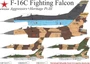 UR72337  декали  F-16C Fighting Falcon Aggressors+Heritage Pt.III  (1:72) 2000002221302