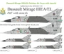 UR72339  декали  Dassault Mirage IIIEA/EL Pakistan Air Force with stencils  (1:72) 2000002221326