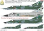 UR72340  декали  Dassault Mirage IIIEP/EO(P)/RP & 5DR Pakistan Air Force with stencils  (1:72) 2000002221333