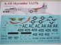 UR7276  декали  A-1H Skyrader VA-176 with stencils  (1:72) 2000002142058