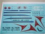 URC14413  декали  Boeing 707 KAL First Shooted   (1:144) 2000002150381