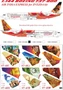URC14436B  декали  Boeing 737-800 Air India Express with stencils&masks VT-AXI/AXJ/AXG/AXH  (1:144) 2000002185895