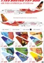 URC14436C  декали  Boeing 737-800 Air India Express with stencils&masks VT-AXN/AXP/AXQ/AXR  (1:144) 2000002185901