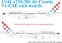 URC14439  декали  A220-300 Air Croatia  (1:144) 2000002185925