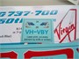 URS14410  декали  Boeing 737-700 Virgin Blue 50th (for Zvezda, with stencils and masks)  (1:144) 2000002149262