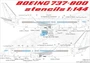 URS14414  декали  Boeing 737-700/800 (for Zvezda)  (1:144) 2000002149279