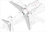 URS14414L  декали  Boeing 737-700/800 stencils  (1:144) 2000002142102