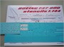 URS14414L  декали  Boeing 737-700/800 stencils  (1:144) 2000002142102