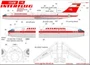 URS14416  декали  T-154M Interflug (for Zvezda)  (1:144) 2000002148371