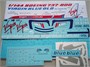 URS1448  декали  Boeing 737-800 Virgin Blue Old (for Zvezda, with stencils and masks  (1:144) 2000002149248