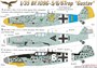 URS3515L  декали  Bf.109G-5/6/6 Trop without stencils for Border kit  (1:35) 2000002142119