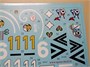 URS3515L  декали  Bf.109G-5/6/6 Trop without stencils for Border kit  (1:35) 2000002142119