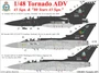 URS4811  декали  Tornado ADV 43 Sqn & "80 Years 43 Sqn", without stencils  (1:48) 2000002142140