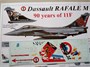 URS4812  декали  Rafale M 90 years of 11F, 48 scale, no stencils  (1:48) 2000002142157
