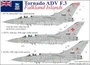 URS4813  декали  Tornado ADV F.3  Falkland Islands 1:48, without stencils  (1:48) 2000002142164