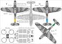 URS4815  декали  Bf.109G-5/6/6 Trop without stencils+mask for Zvezda kit  (1:48) 2000002142188