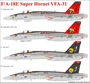 URS4821L  декали  F/A-18E Super Hornet VFA-31  (1:48) 2000002185666