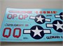 URS4824L  декали P-51D-5/10 MUSTANG with insignia, без тех. надписей  (1:48) 2000002148357